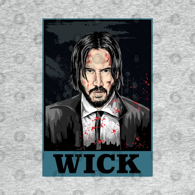 JOHN WICK fan art by AMOS_STUDIO